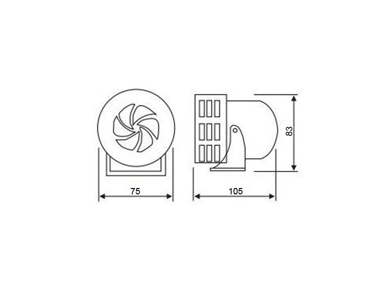 SIRENA ALARMNA 220V AC