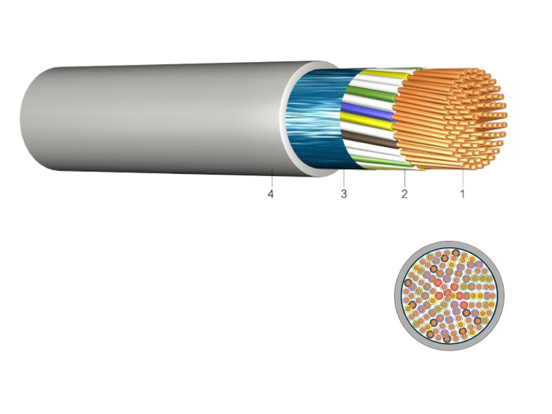 KABL J-Y (St)-Y 3x2x0,6+0,40mm UNAL