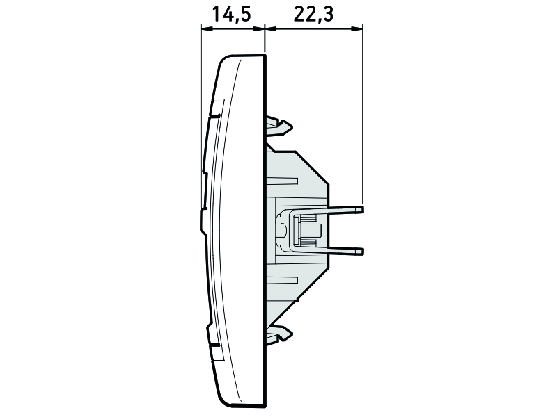 ALING BELA KOMUNIKACIONA PRIKLJUČNICA RJ45 CAT5E 614.00