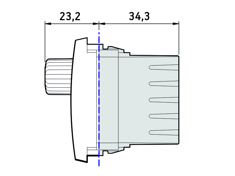 6671.0 ALING MODE REGULATOR SVETLA NAIZMENIČNI 40-300VA 1M BELI