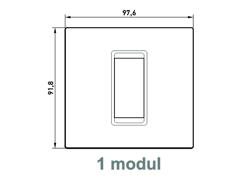 70101.00 EXP MASKA 1M BASIC BELA BELI NOSAČ