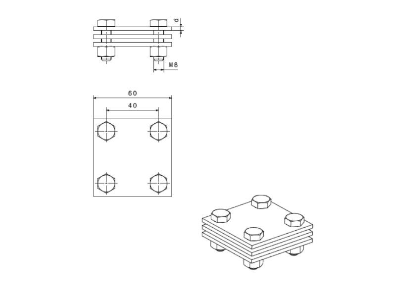 MG UKRSNI KOMAD 60X60 TRAKA-TRAKA 12MGK4693660603