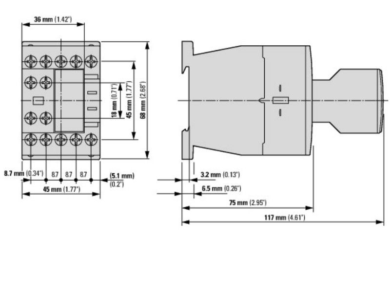 KONTAKTOR 3P 15.5A DILM15-10 290058 EATON