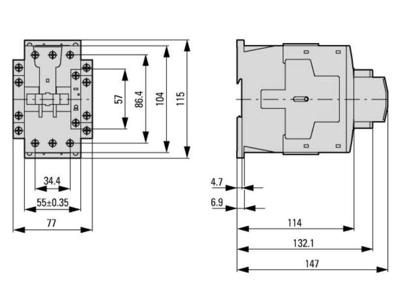 KONTAKTOR 3P 40A DILM40 277766 EATON