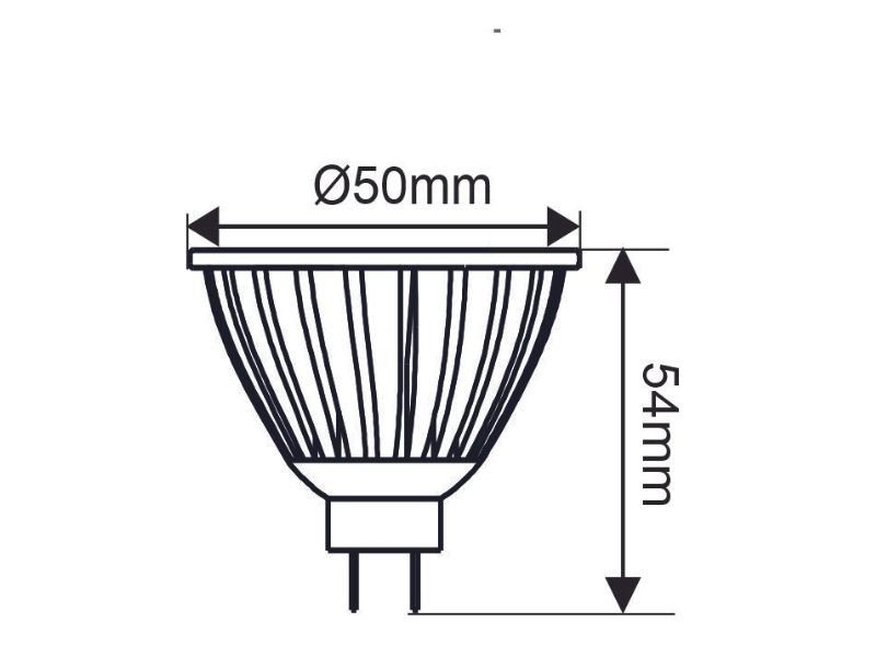 SIJALICA LED  GU5.3 12V SOLED 5W 3000K GRL1753-GU5.3