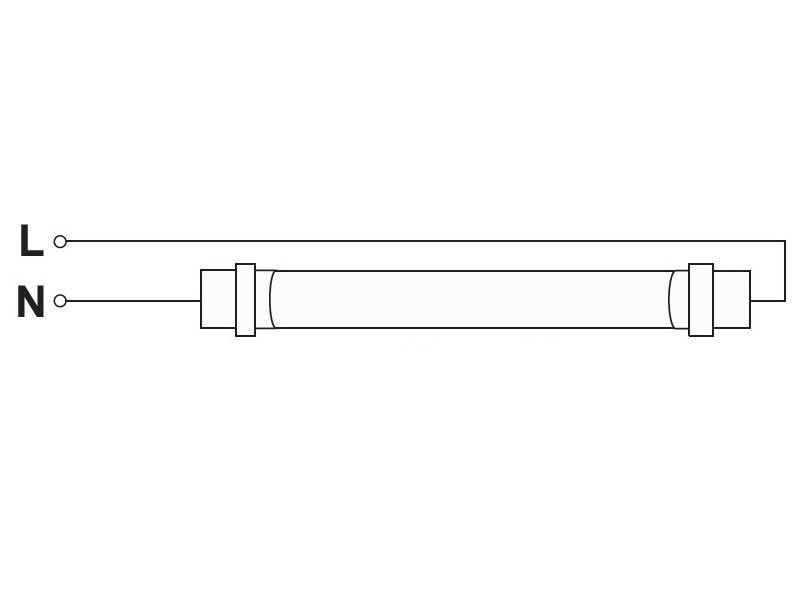 LED CEV DOUBLE END SPARX 10W 6500K 600mm SPF00055