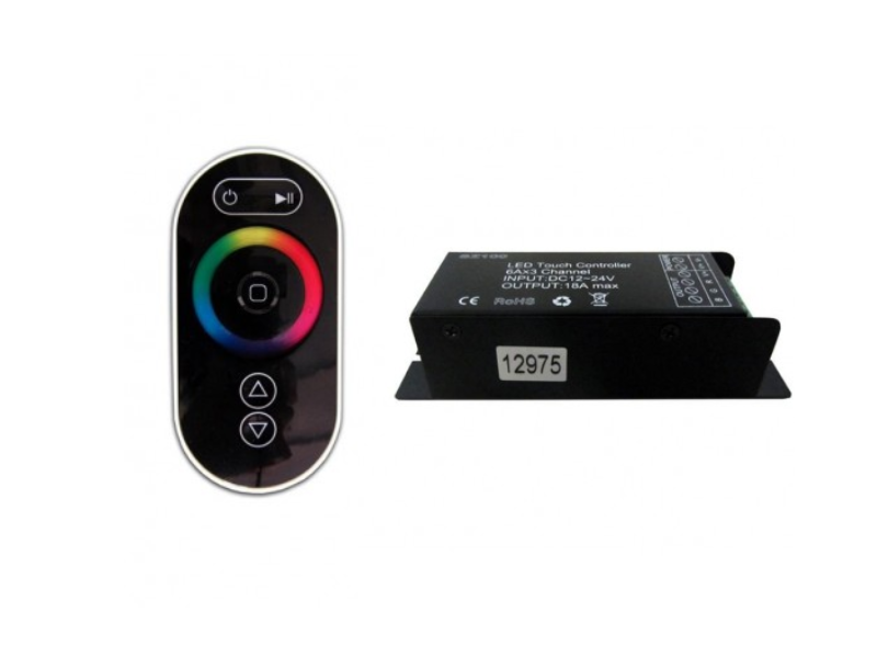 DALJINSKI SA KONTROLEROM ZA LED TRAKU SUN-TH11 RF 18A TOUCH (216W-12V/432W-24V )