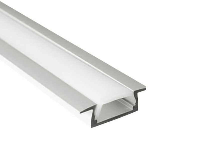 PROFIL ZA LED TRAKE SIVI UGRADNI 17,1mmx8,5mmx2000mm LL-ALP001-R