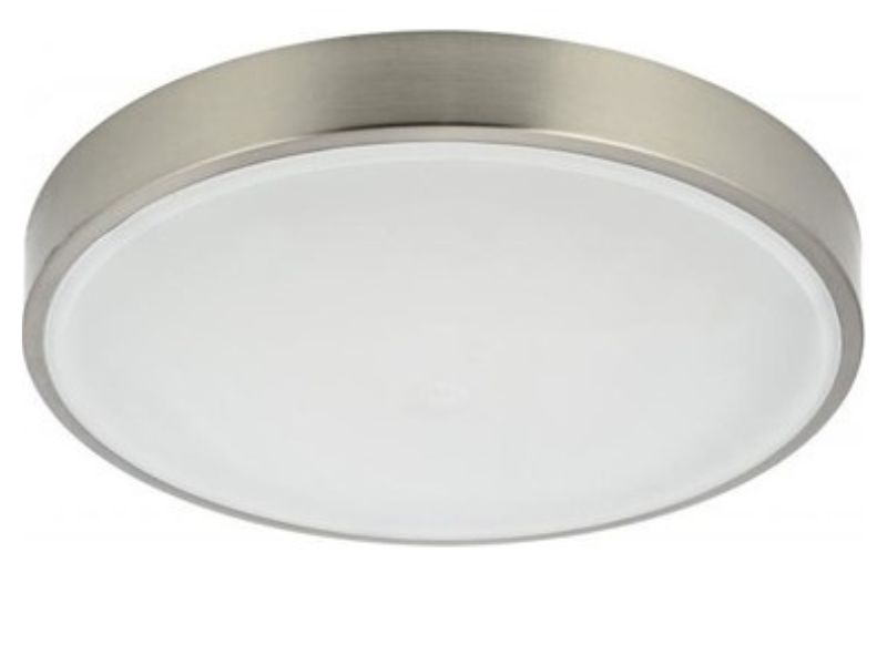 PLAFONJERA LED OKTAY ARIA 1025-1 MAT HROM 15W 6500K 1200lm FI240x50mm00