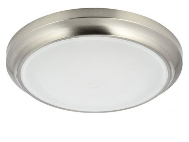 PLAFONJERA LED OKTAY VOLTA 1025-5 MAT HROM 15W 6500K 1200lm FI260x50mm