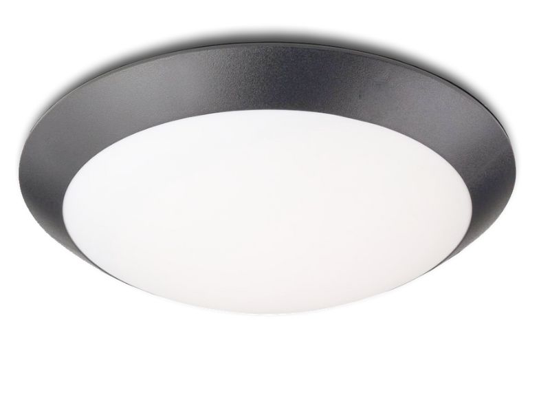 PLAFONJERA LED GLOP 18W 6000K ANTRACIT