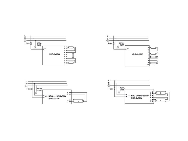 ELEKTRONSKI BALAST EI-tronic 1X58W start