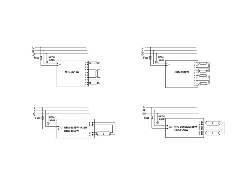 ELEKTRONSKI BALAST EI-tronic 2X58W start