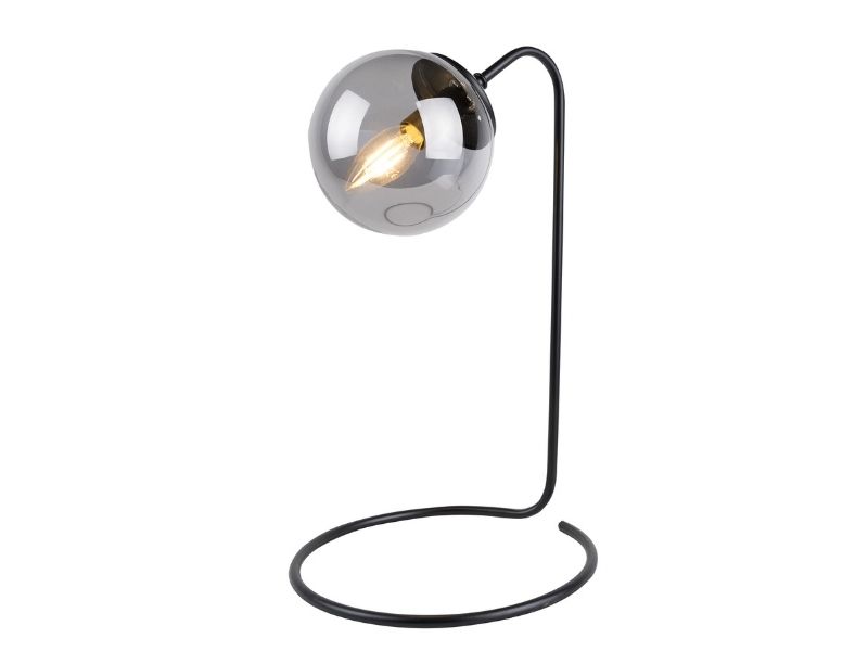 STONA LAMPA ROYMO 19040 CRNA 1x27 Max 60W FI20 H45 OKTAY