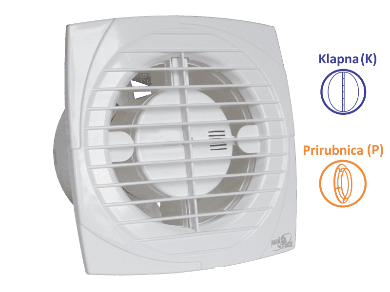 VENTILATOR KUPATILSKI MTG A100S-KP