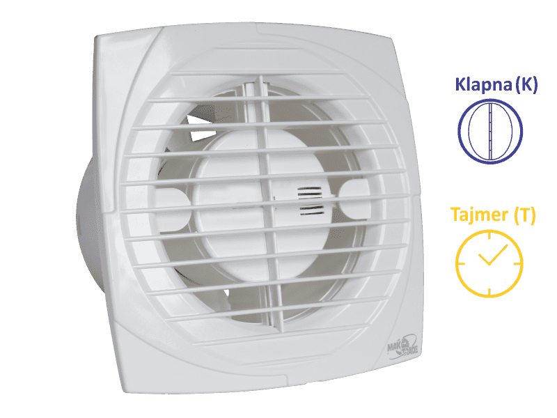 VENTILATOR KUPATILSKI MTG A120S-T