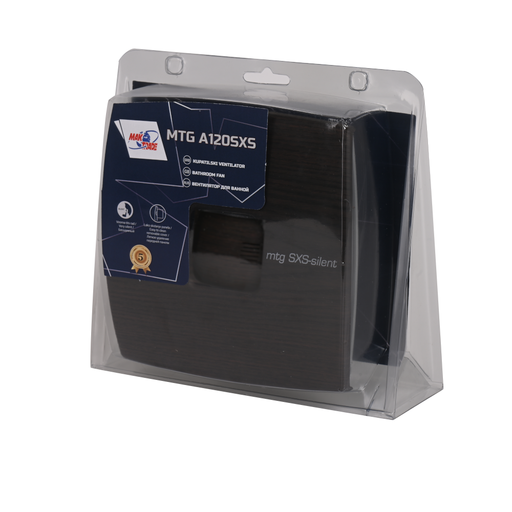 VENTILATOR KUPATILSKI MTG A120SXS-H TAMNO DRVO