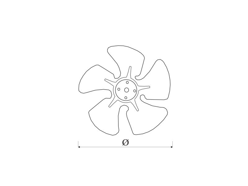 ELISA VENTILATORA fi 145mm